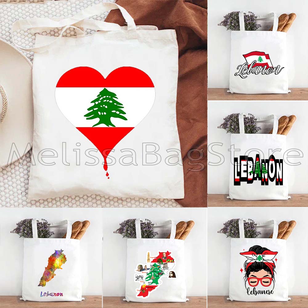 Women Bags Lebanon - Aşk Beyrut Lübnan Lübnan Bayrağı Kökleri
