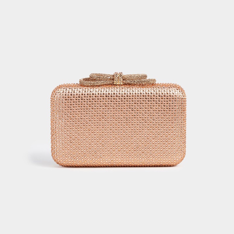 Evening Bag Beaded - Köpüklü Kristal El Çantaları Kadın Tam