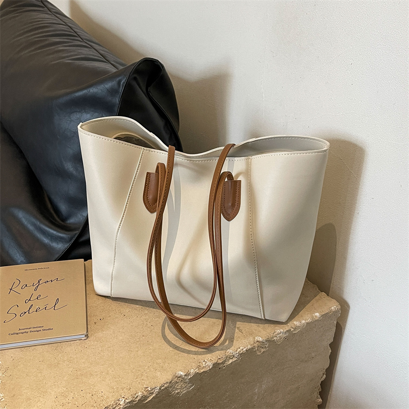 Women Bags On Sale - Fermuar Tote çanta katı kadın çantaları