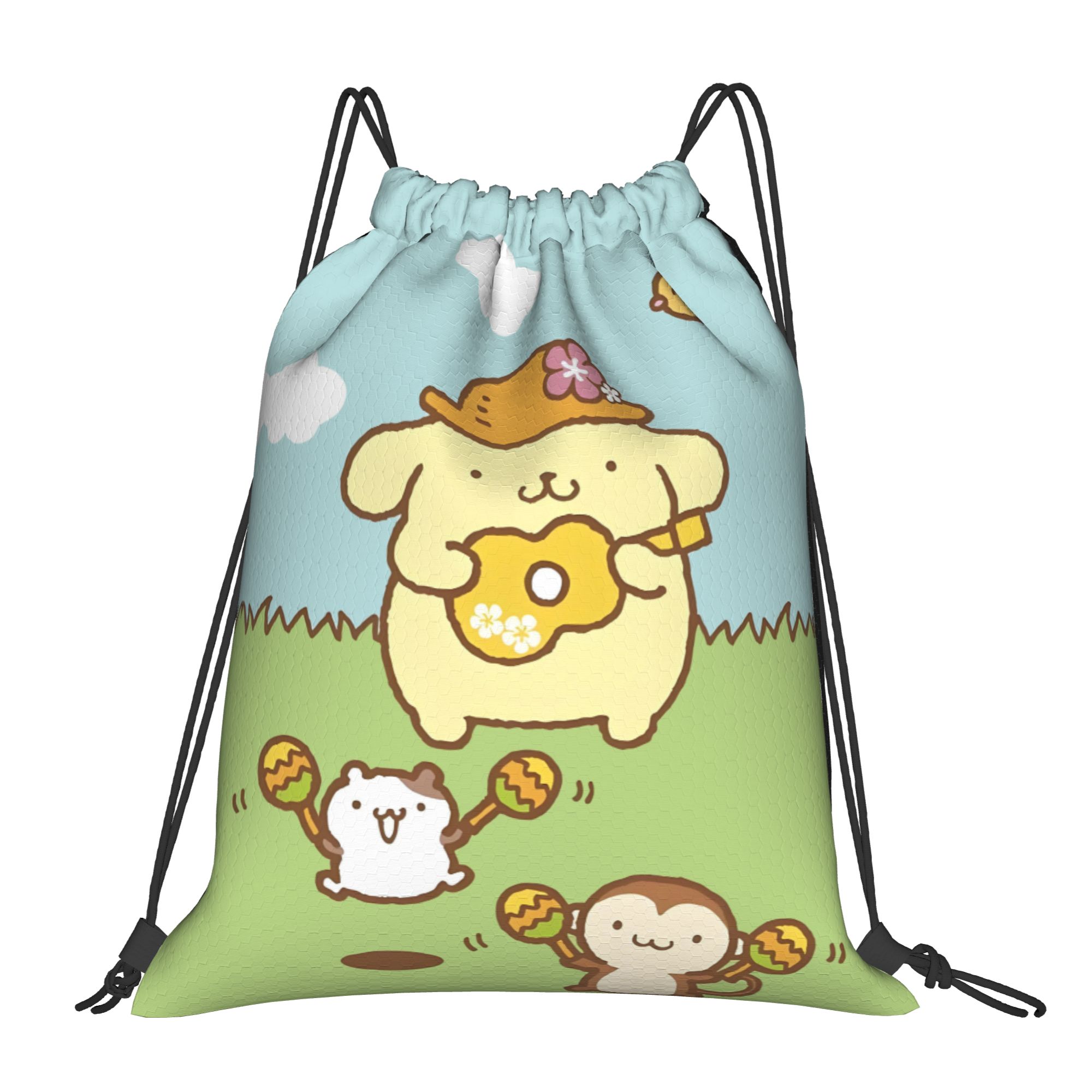 Women'S Yoga Bags - Özel P-Pompompurines İpli Sırt Çantaları Erkek