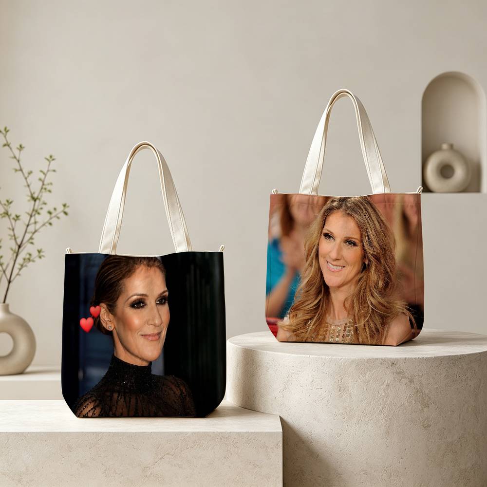 Women Bags Canada - C-C-Celine D-Dion-Kanada-Şarkıcı Kadınlar için Tote Çanta