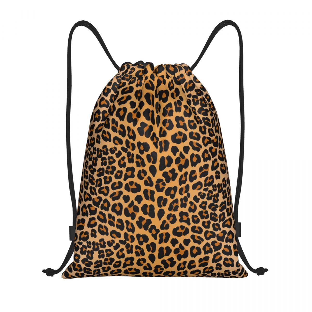 Custom Leopard Print Drawstrin - Women'S Yoga Bags incelemesi ve fiyatı