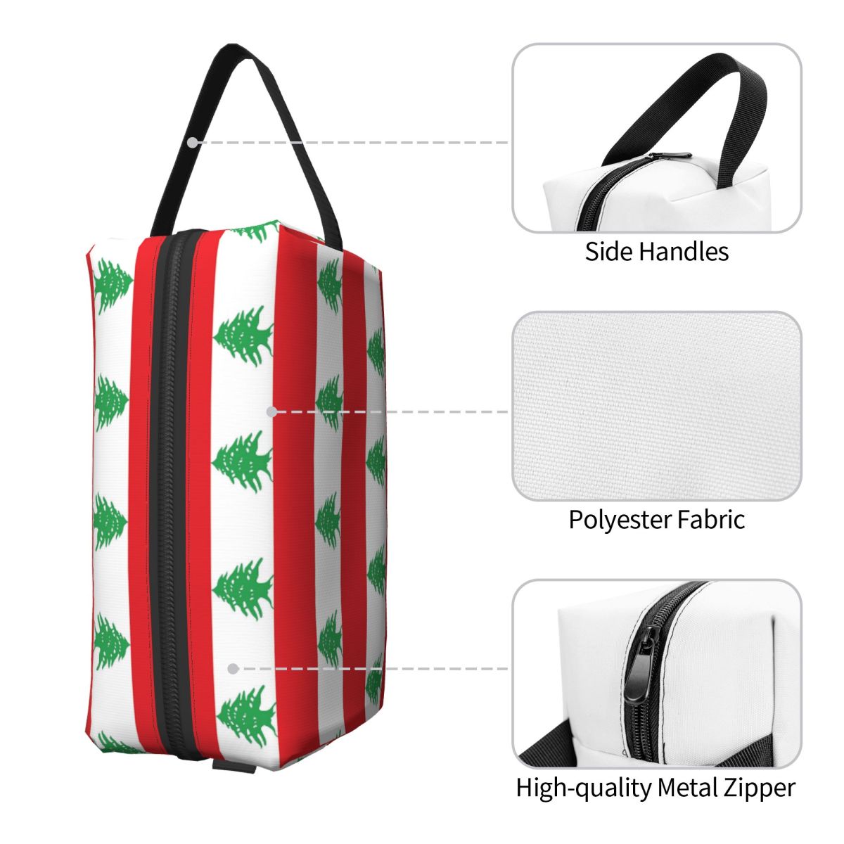 Lübnan Bayrağı Makyaj Çantası  - Women Bags Lebanon incelemesi ve fiyatı