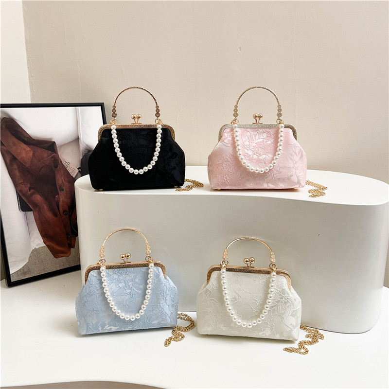 Vintage Klasik Dantel Çanta in - Evening Bag Beaded incelemesi ve fiyatı