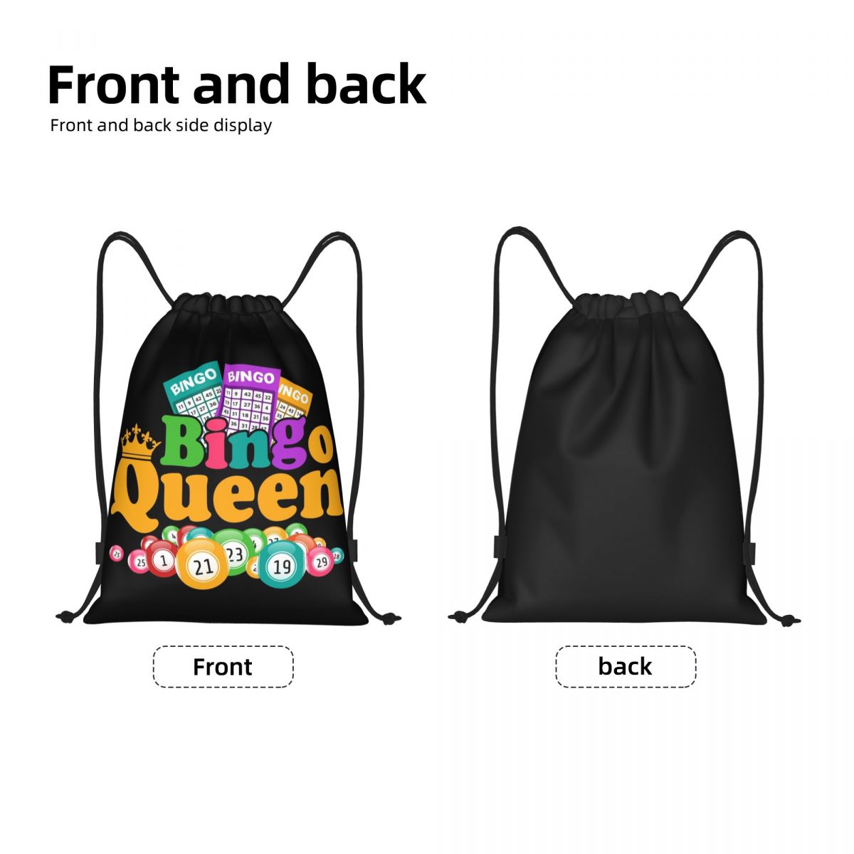 Özel Bingo kraliçe oyunu Lover - Women'S Yoga Bags incelemesi ve fiyatı