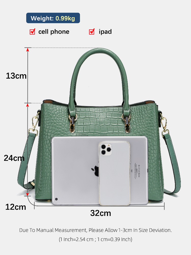 Zency Kadın Hakiki Deri Üst Sa - Women Bags Green incelemesi ve fiyatı