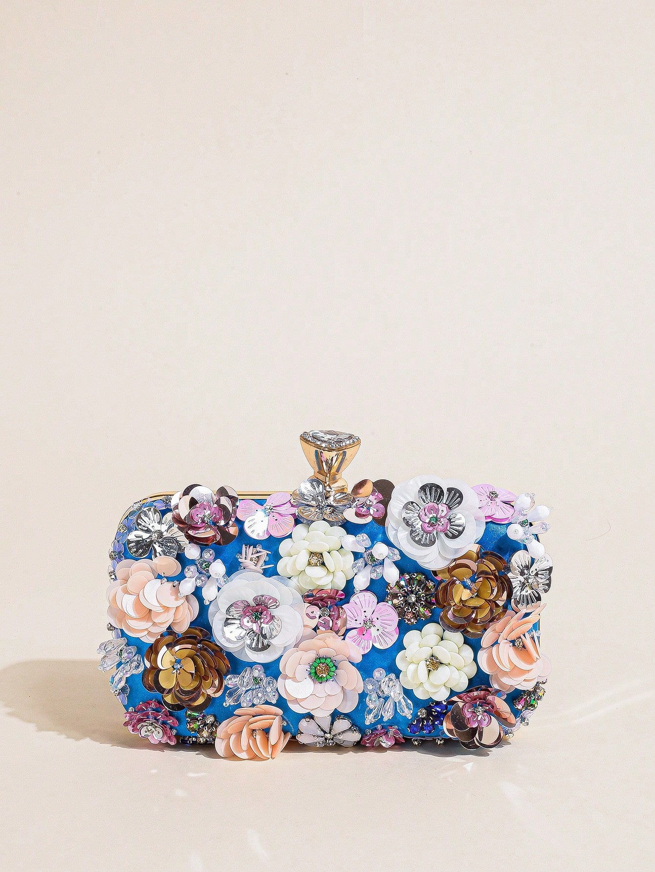 I PC Siyah Zarif Çiçekli Boncu - Evening Bag Beaded incelemesi ve fiyatı
