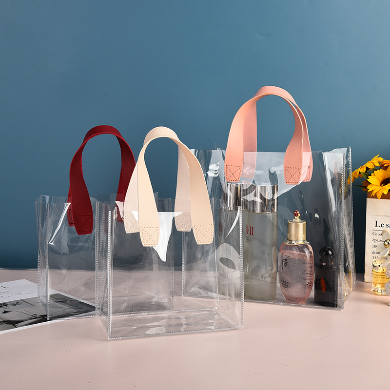 Şeffaf Pvc temizle Tote büyük  - Jelly Bag Clear Pvc incelemesi ve fiyatı