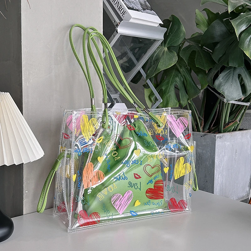 Yazlık Şeffaf Çanta Tasarımı S - Jelly Bag Clear Pvc incelemesi ve fiyatı