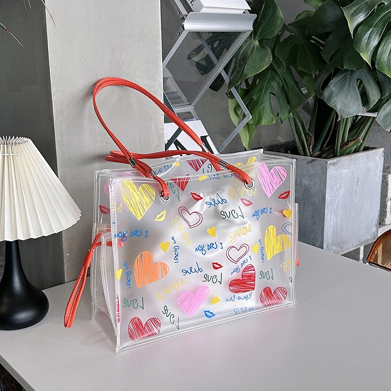Yazlık Şeffaf Çanta Tasarımı S - Jelly Bag Clear Pvc incelemesi ve fiyatı
