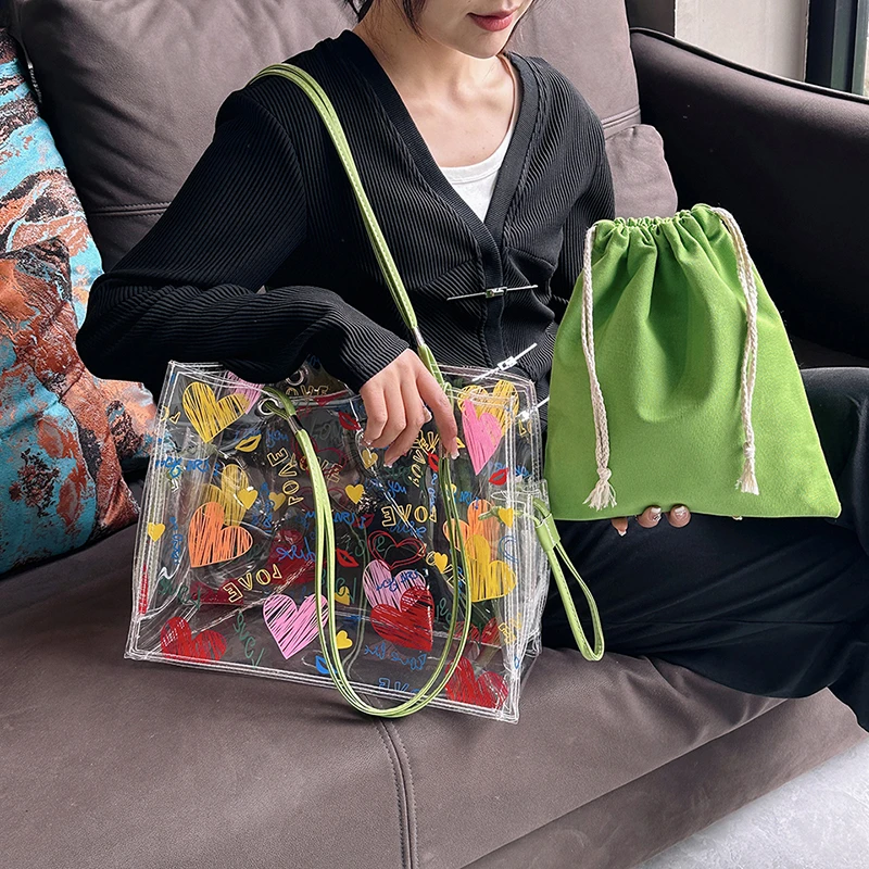 Yazlık Şeffaf Çanta Tasarımı S - Jelly Bag Clear Pvc incelemesi ve fiyatı