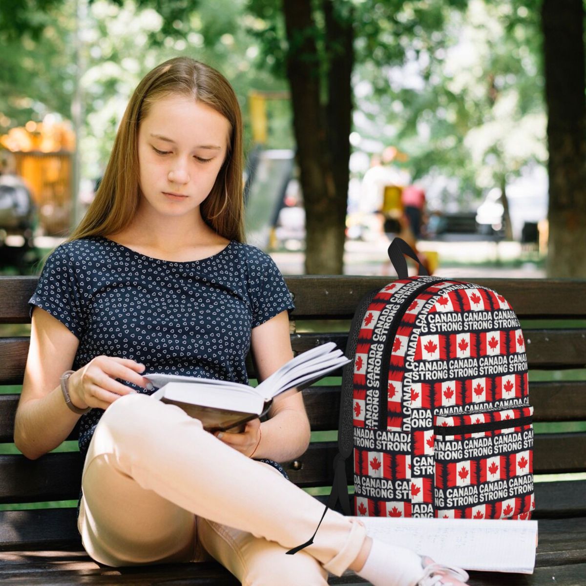 Kanada Güçlü Öğrenci Sırt Çant - Women Bags Canada incelemesi ve fiyatı