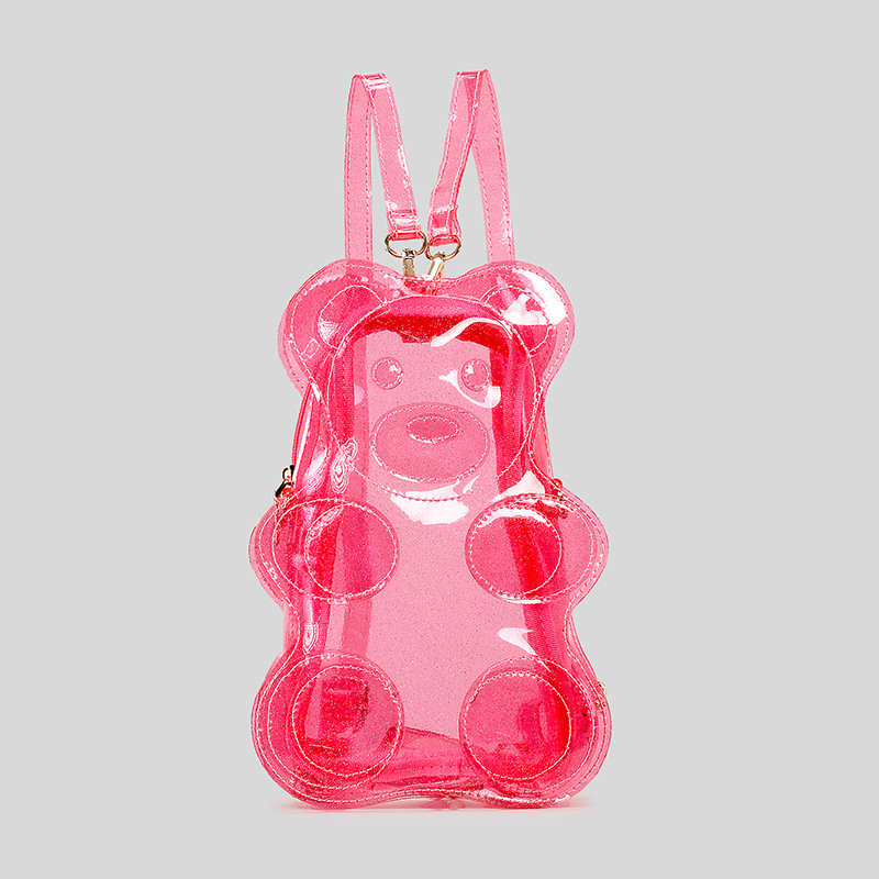 Yenilikçi Simli Şeffaf Ayı Şek - Jelly Bag Clear Pvc incelemesi ve fiyatı