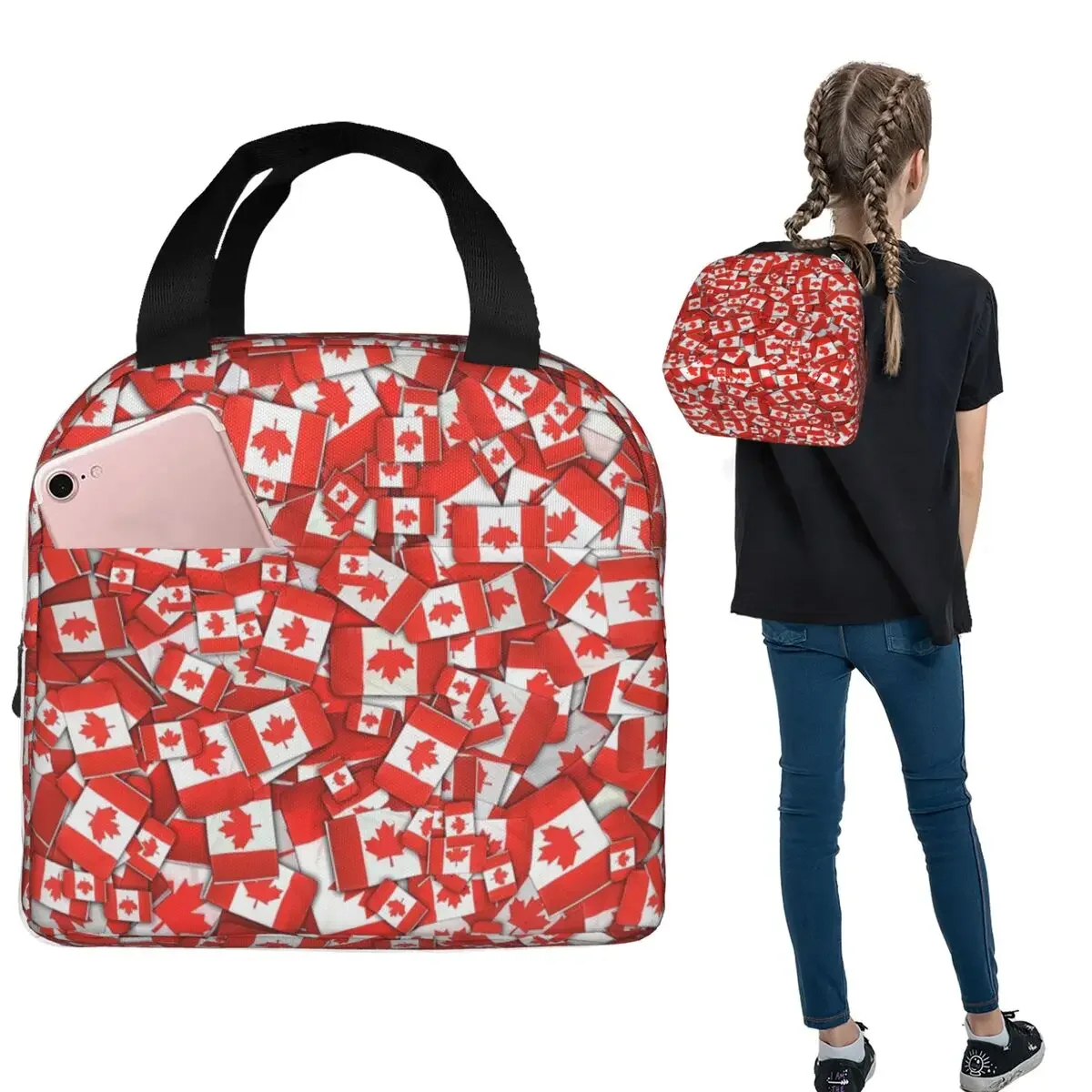 Kanada Bayrağı Desenli Yalıtım - Women Bags Canada incelemesi ve fiyatı