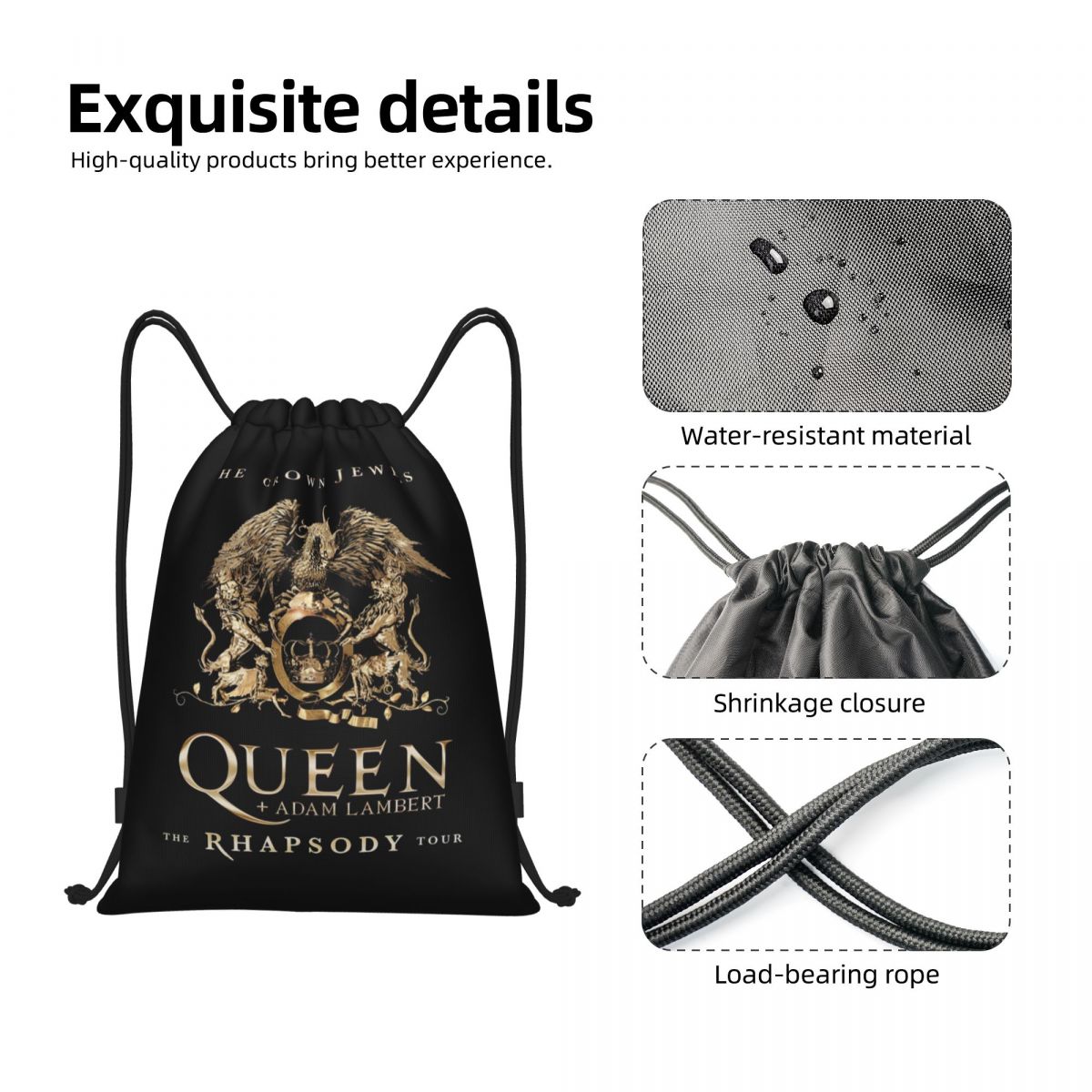Özel freddy Mercury taç İpli a - Women'S Yoga Bags incelemesi ve fiyatı