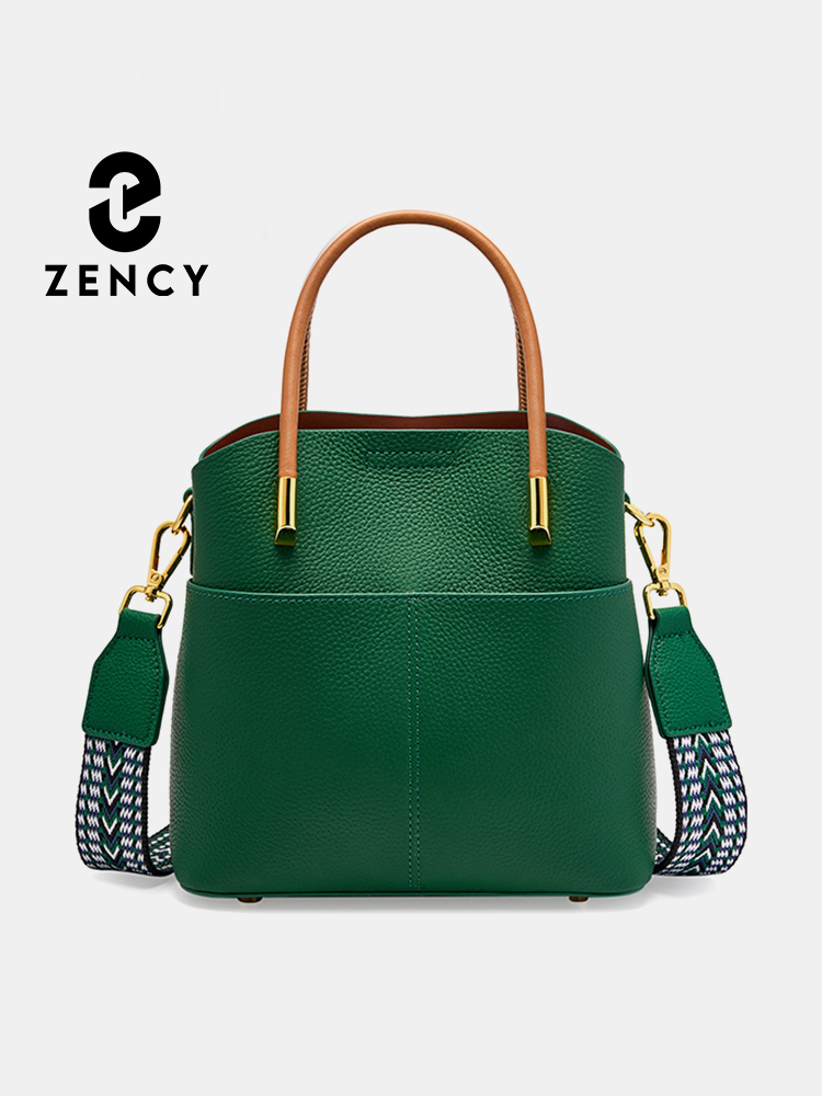Zency Hakiki Deri En Kaliteli  - Women Bags Green incelemesi ve fiyatı