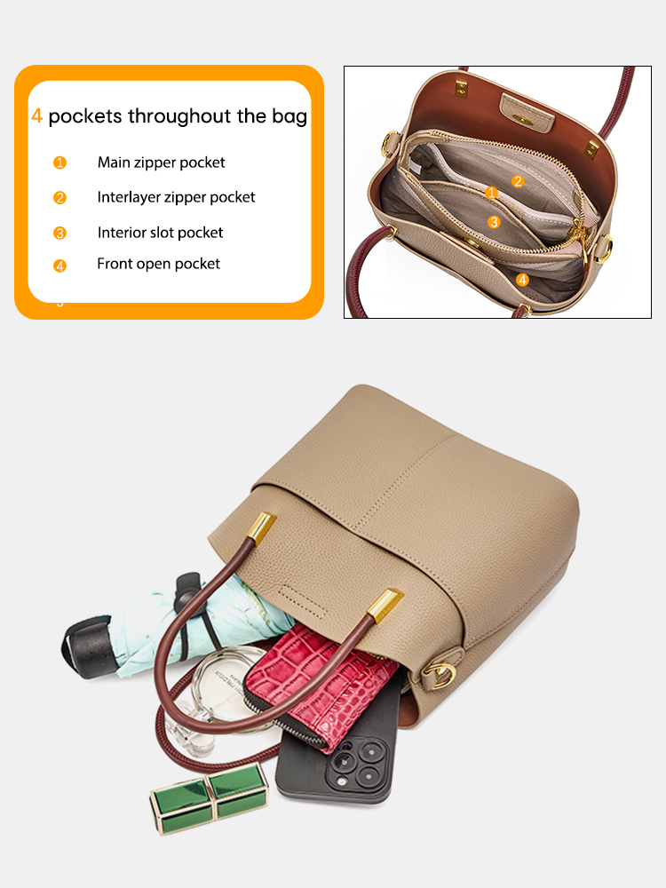 Zency Hakiki Deri En Kaliteli  - Women Bags Green incelemesi ve fiyatı