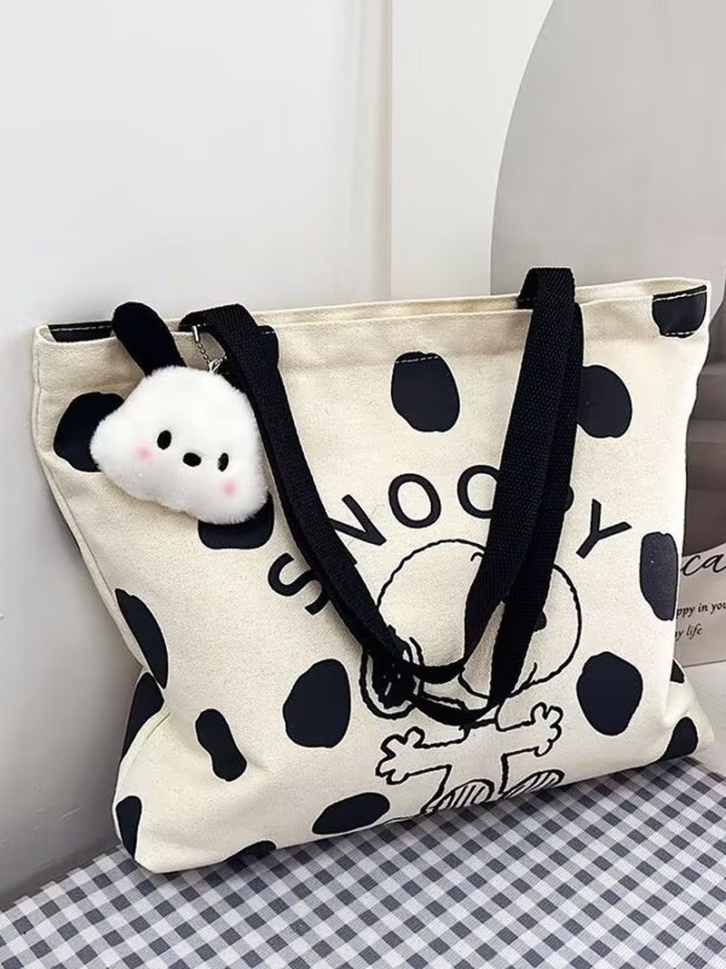 Karikatür Snoopy Kanvas Omuz Ç - Women Bags Dkny incelemesi ve fiyatı