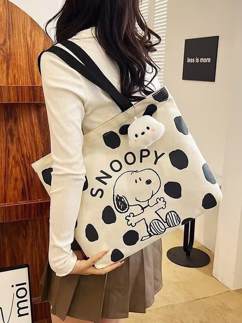 Karikatür Snoopy Kanvas Omuz Ç - Women Bags Dkny incelemesi ve fiyatı