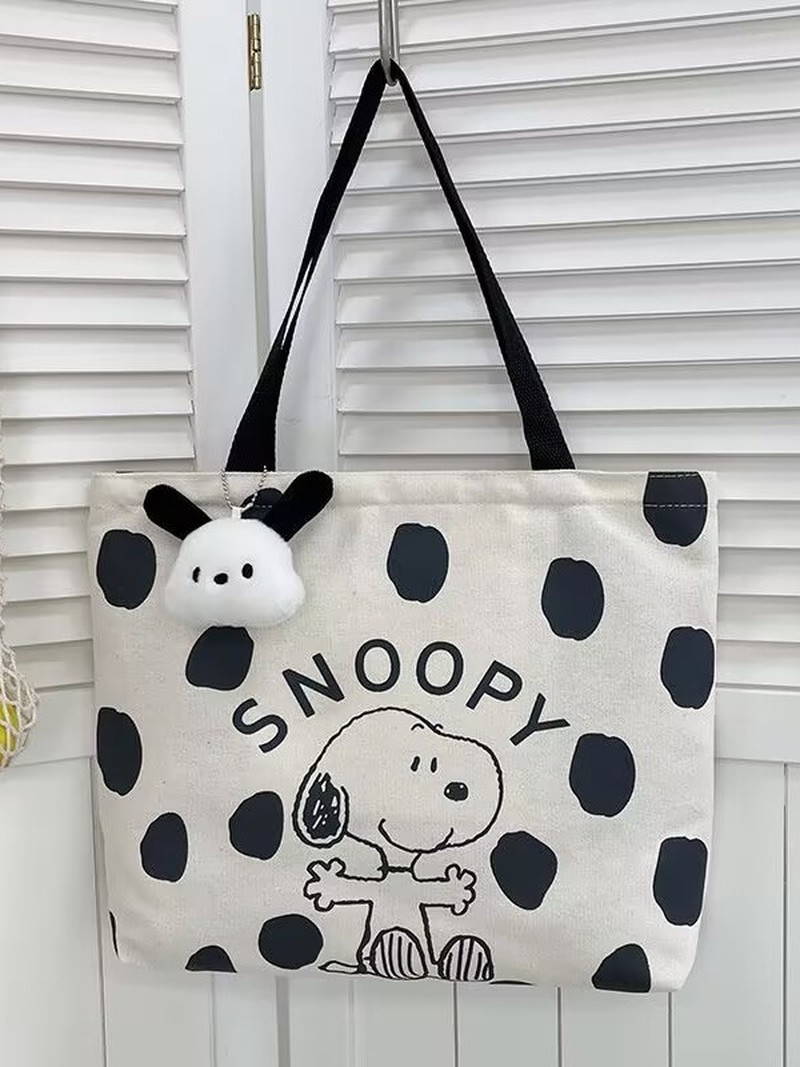 Karikatür Snoopy Kanvas Omuz Ç - Women Bags Dkny incelemesi ve fiyatı