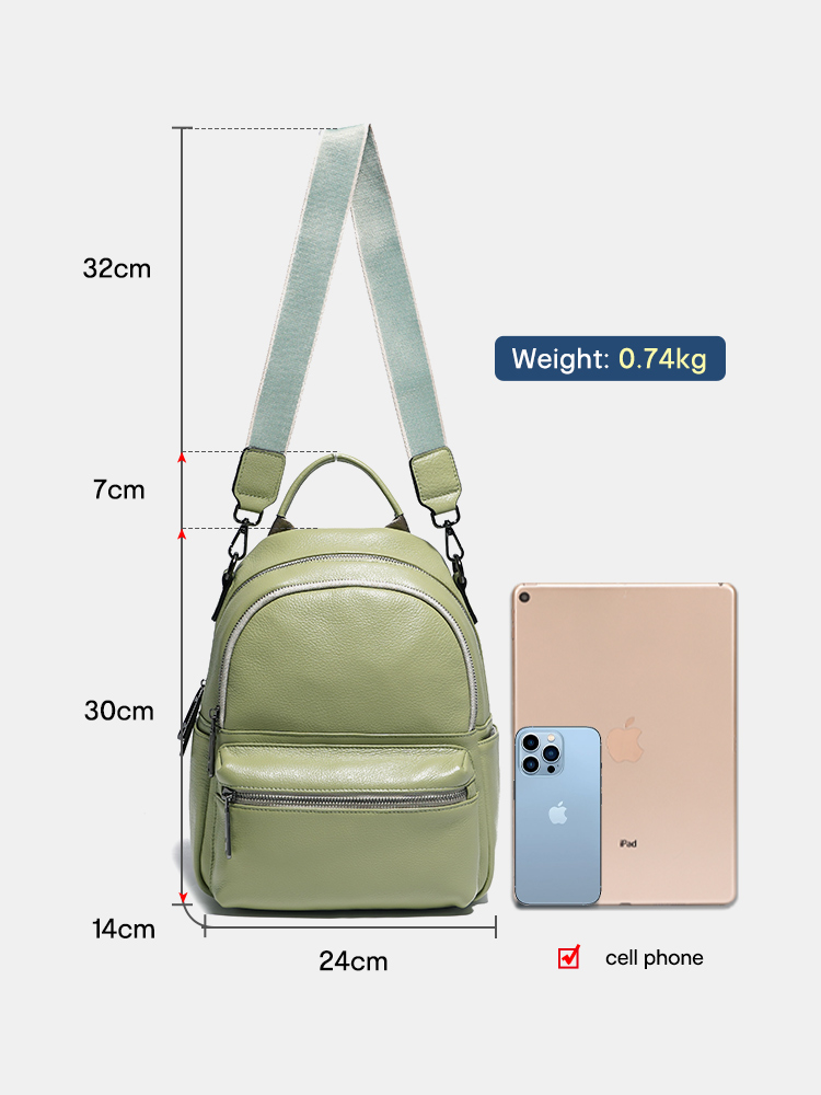 Moto kadınlar deri sırt çantas - Women Bags Green incelemesi ve fiyatı