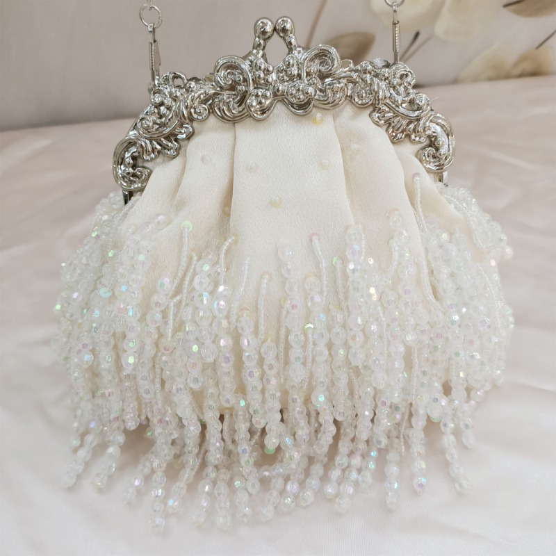 Zarif gelin çanta Vintage püsk - Evening Bag Beaded incelemesi ve fiyatı