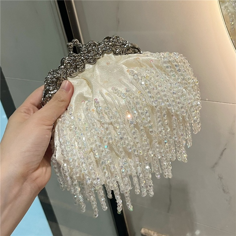 Zarif gelin çanta Vintage püsk - Evening Bag Beaded incelemesi ve fiyatı