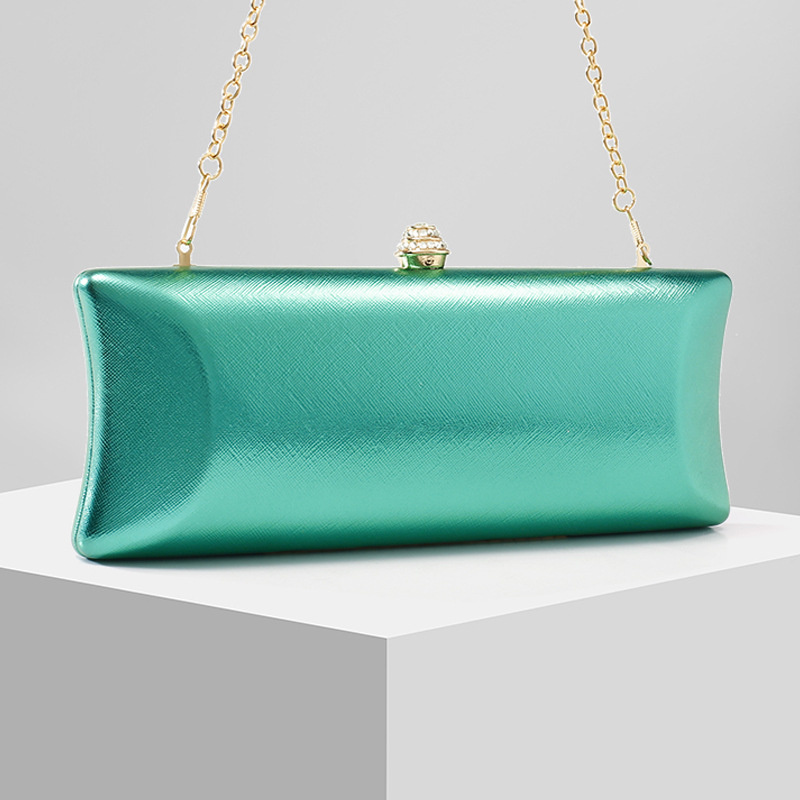 Klasik Uzun Kutu Abiye Çantası - Women Bags Green incelemesi ve fiyatı