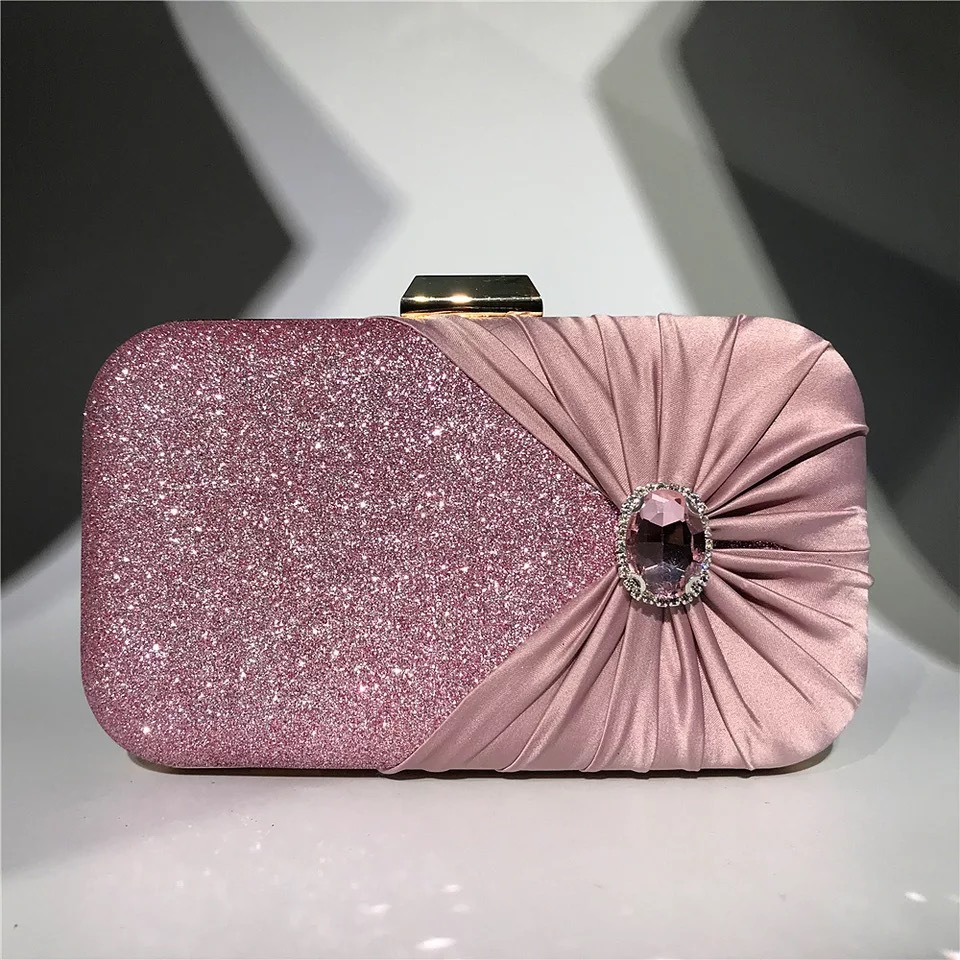 Gümüş Lüks Kristal Akşam Çanta - Women Bags Green incelemesi ve fiyatı