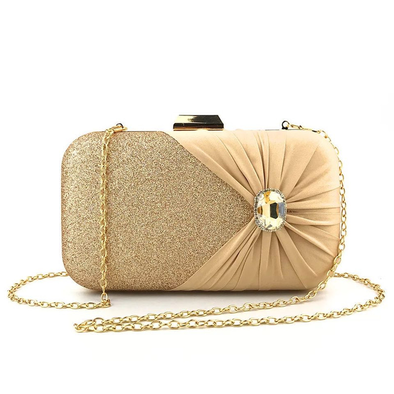 Gümüş Lüks Kristal Akşam Çanta - Women Bags Green incelemesi ve fiyatı