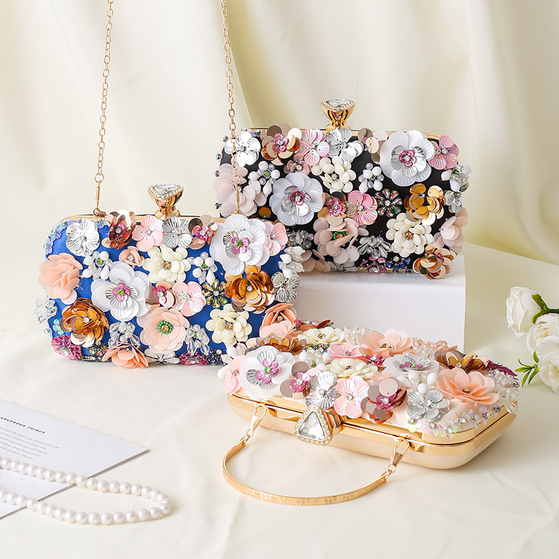Çiçek Akşam Yemeği Çanta Boncu - Evening Bag Beaded incelemesi ve fiyatı