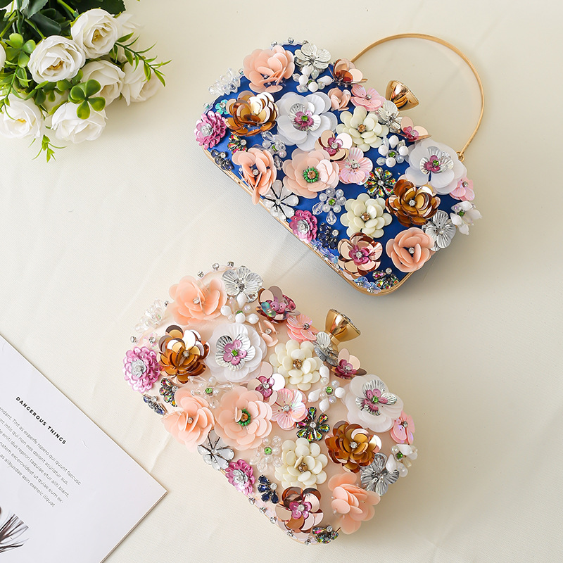 Çiçek Akşam Yemeği Çanta Boncu - Evening Bag Beaded incelemesi ve fiyatı