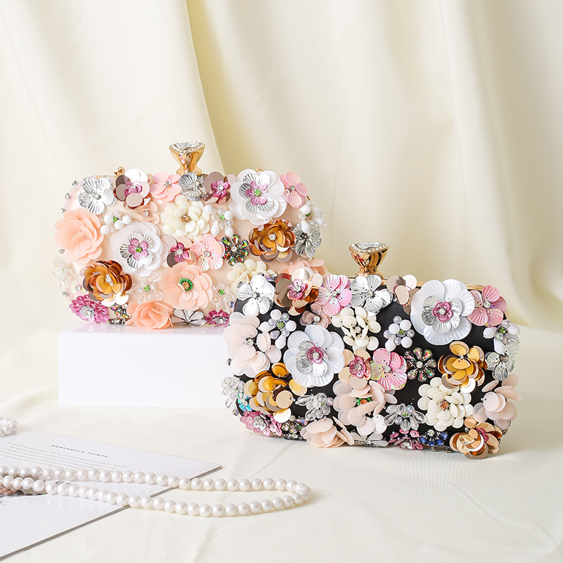 Çiçek Akşam Yemeği Çanta Boncu - Evening Bag Beaded incelemesi ve fiyatı