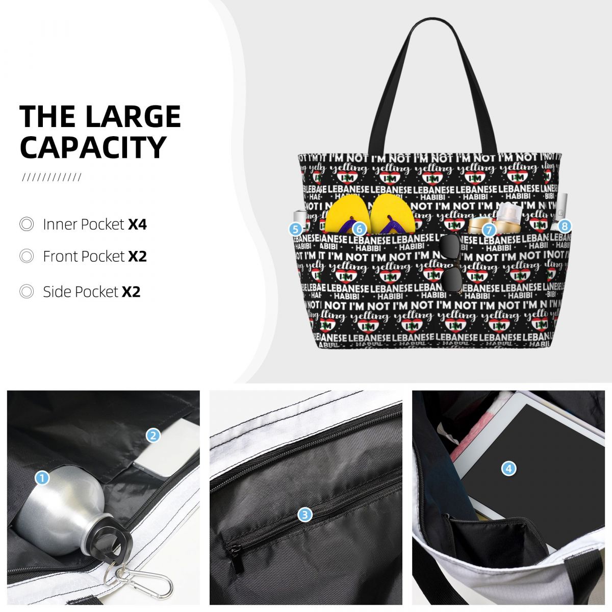 Lübnan Bayrağı Lübnan Mirası L - Women Bags Lebanon incelemesi ve fiyatı
