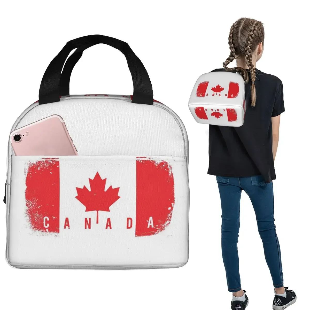 Kanada Bayraklı Yalıtımlı Öğle - Women Bags Canada incelemesi ve fiyatı