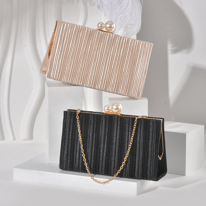 Saf Renk Pırıltılı Kumaş Debri - Evening Bag Beaded incelemesi ve fiyatı