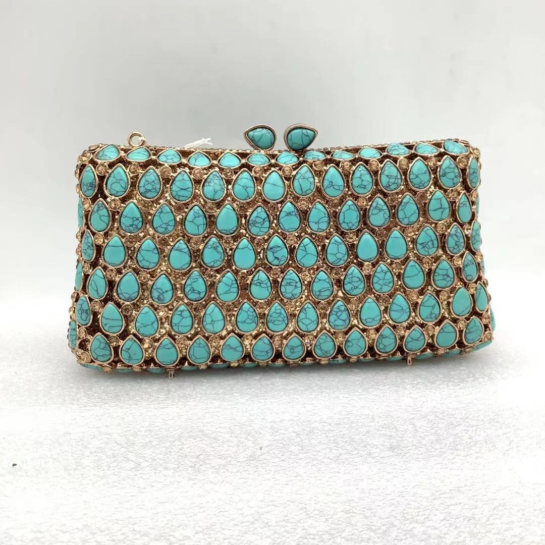 Kadınlar İçin Turkuaz Abiye El - Women Bags Green incelemesi ve fiyatı