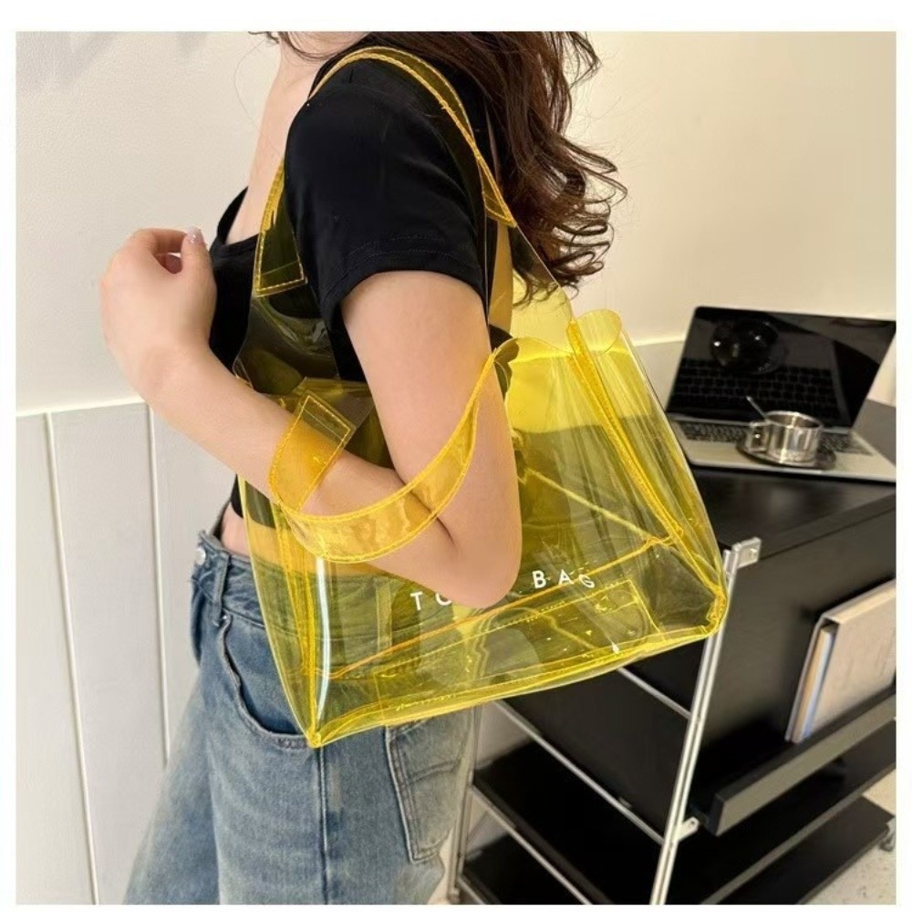 Moda PVC Şeffaf Omuz Çantası B - Jelly Bag Clear Pvc incelemesi ve fiyatı