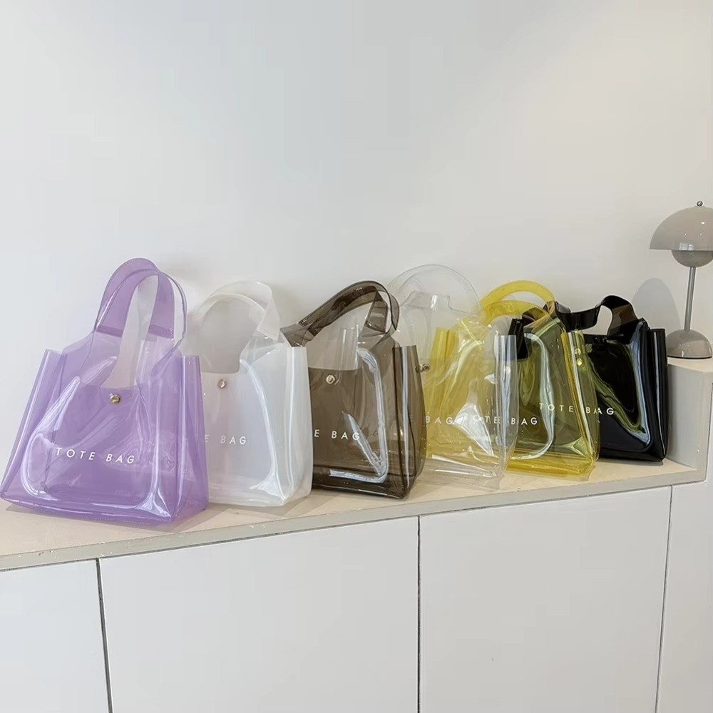 Moda PVC Şeffaf Omuz Çantası B - Jelly Bag Clear Pvc incelemesi ve fiyatı