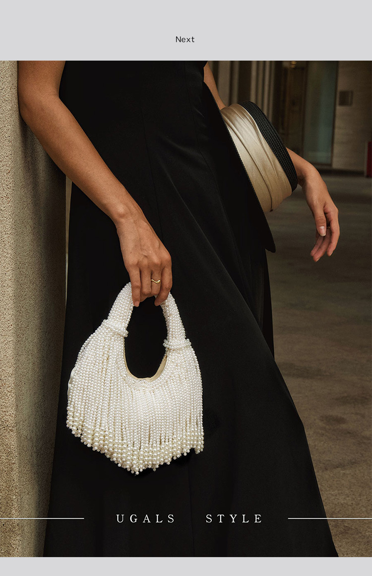 Tasarım Saplı İncili Abiye El  - Evening Bag Beaded incelemesi ve fiyatı
