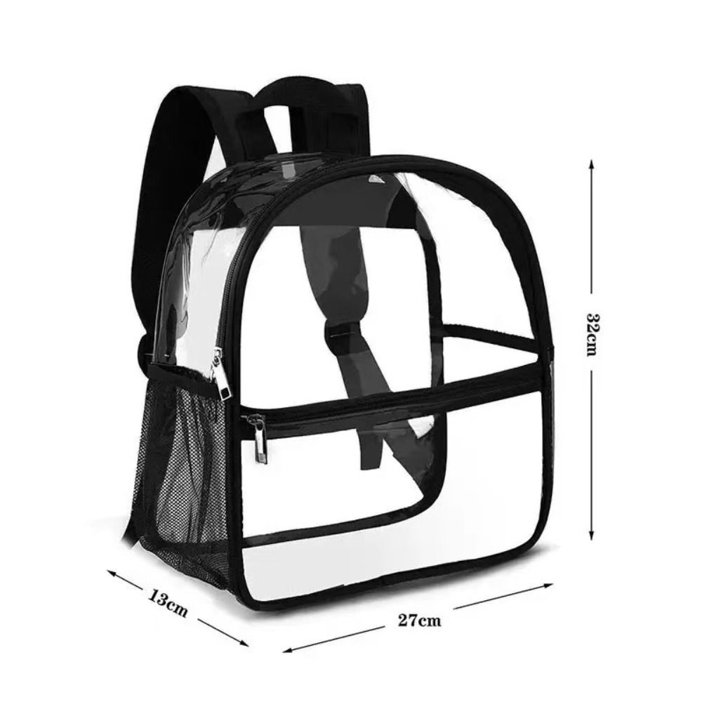 Şık Küçük Boy Şeffaf PVC Sırt  - Jelly Bag Clear Pvc incelemesi ve fiyatı