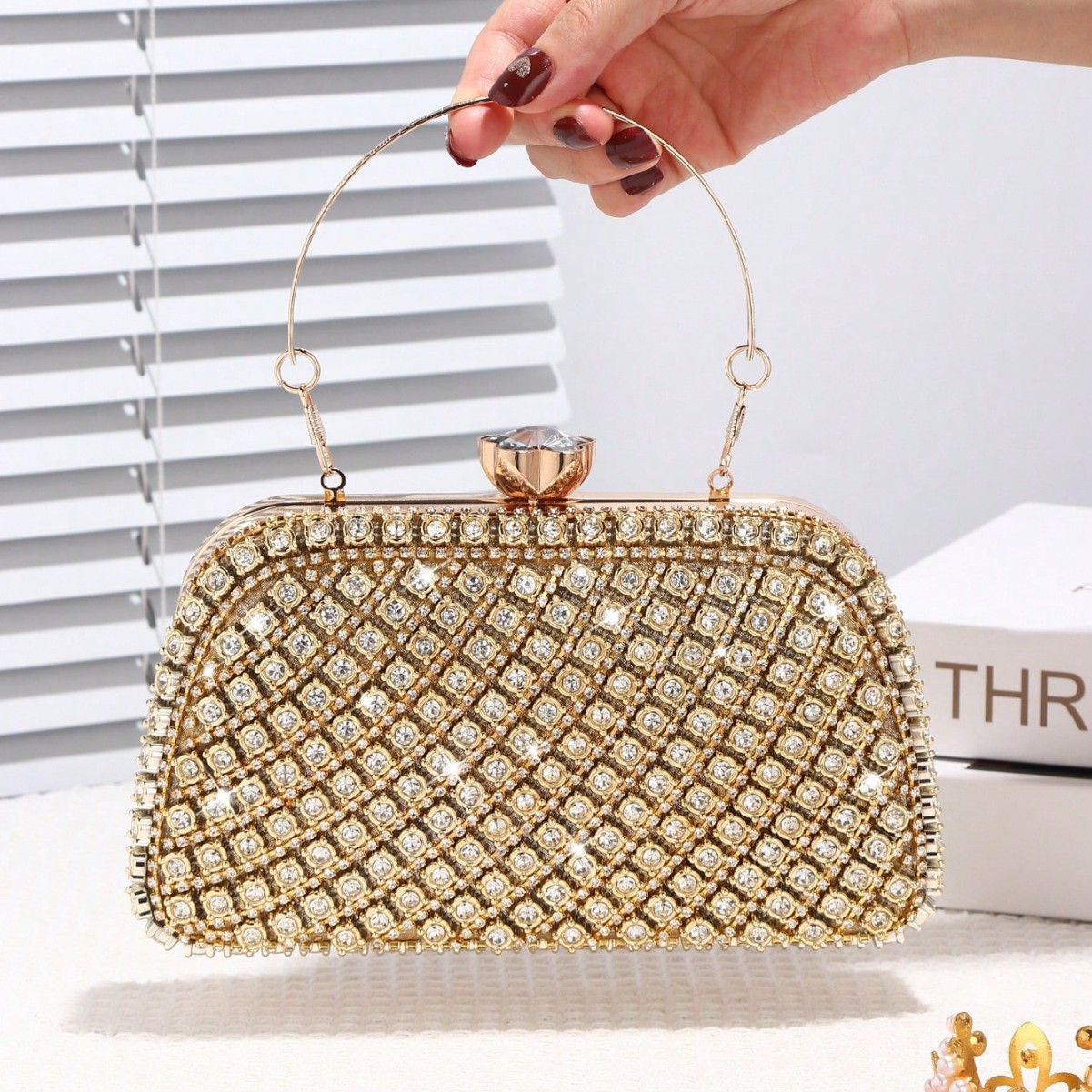 Lüks Elmaslar Glitter Akşam Ça - Evening Bag Beaded incelemesi ve fiyatı