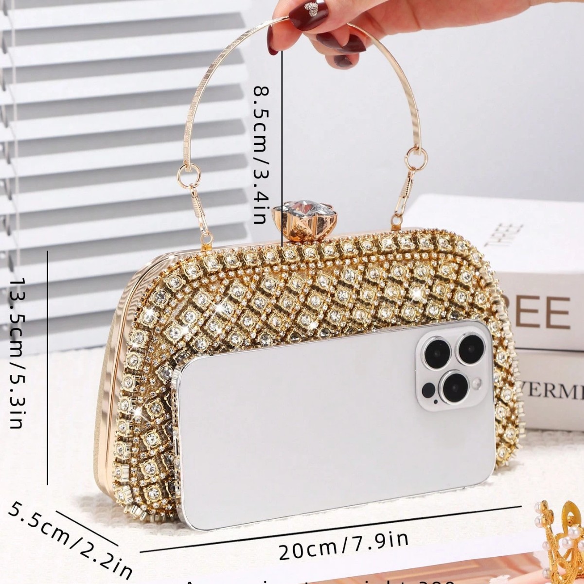 Lüks Elmaslar Glitter Akşam Ça - Evening Bag Beaded incelemesi ve fiyatı