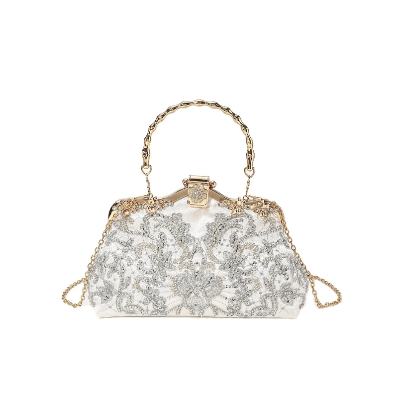Retro Yeni İşlemeli Boncuklu K - Evening Bag Beaded incelemesi ve fiyatı