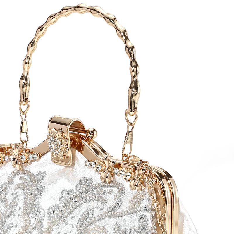Retro Yeni İşlemeli Boncuklu K - Evening Bag Beaded incelemesi ve fiyatı