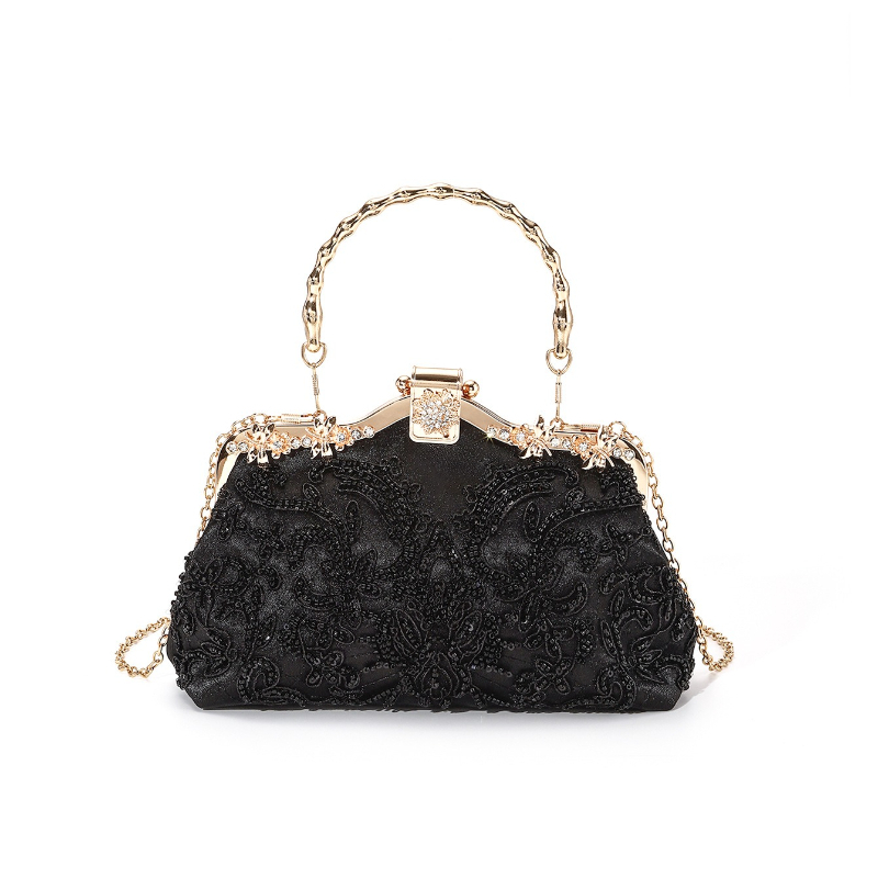 Retro Yeni İşlemeli Boncuklu K - Evening Bag Beaded incelemesi ve fiyatı